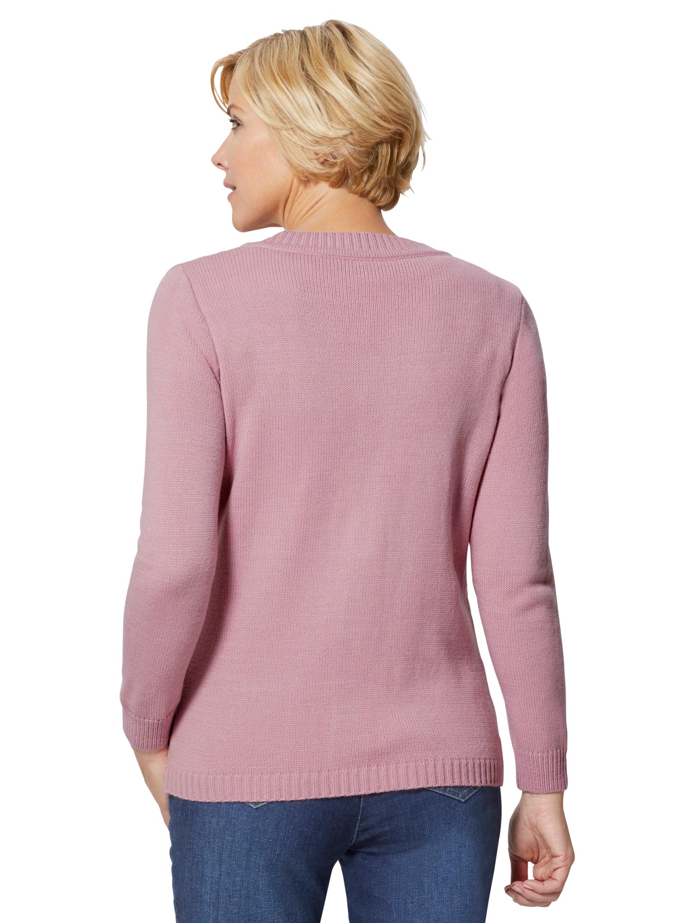 Strickjacke - altrosé