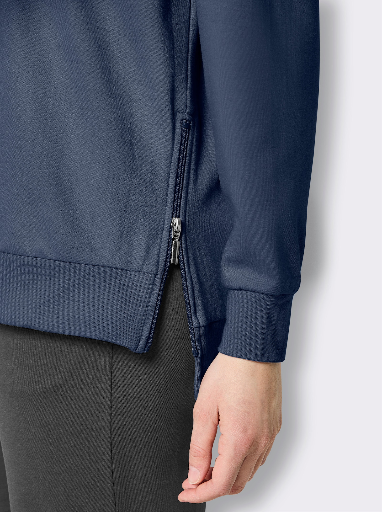 Catamaran Sports Freizeitshirt mit Biese vorne - dunkelblau