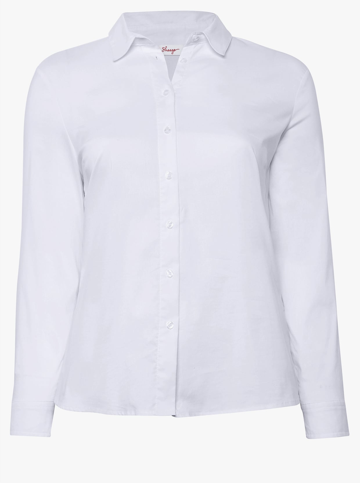 sheego Stretchbluse - weiß