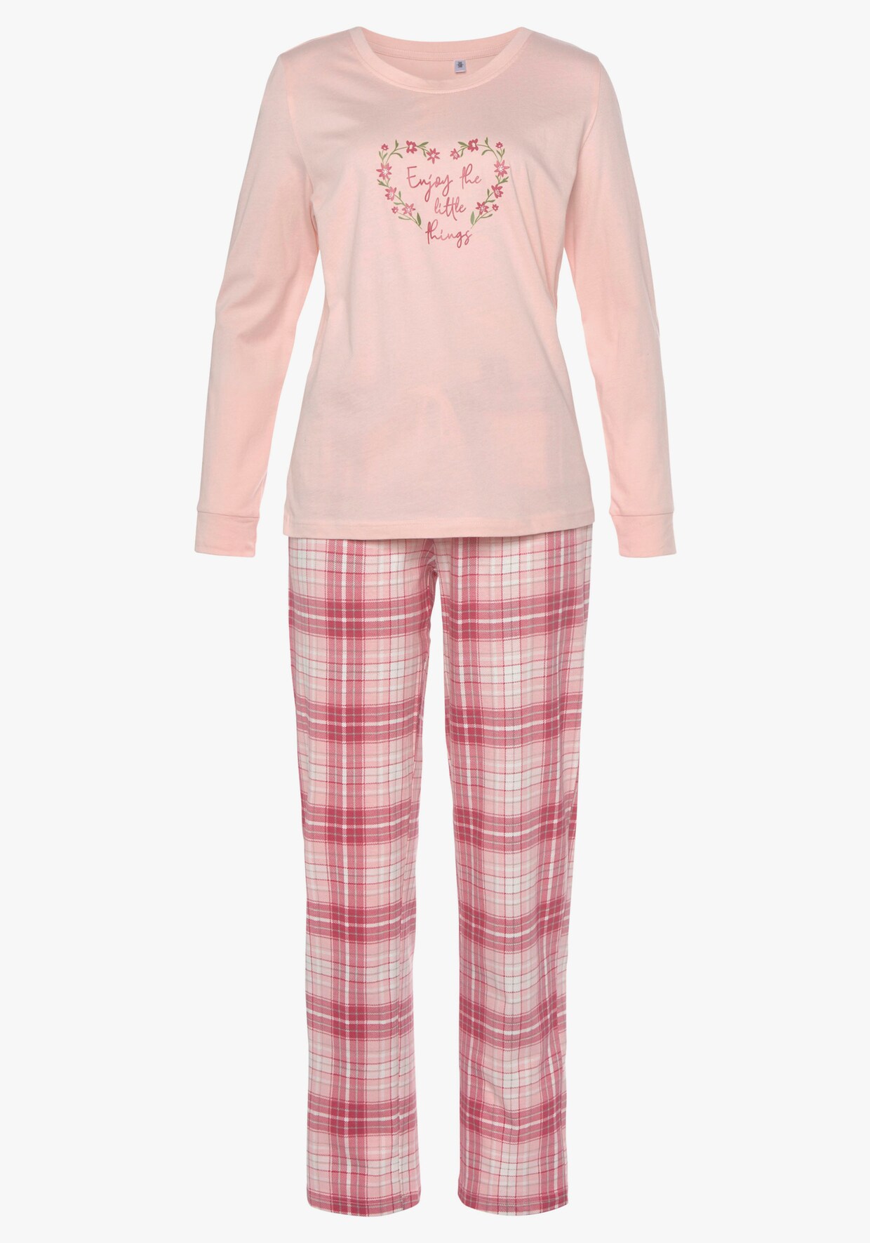 Vivance Dreams Pyjama - mehrfabig gemustert