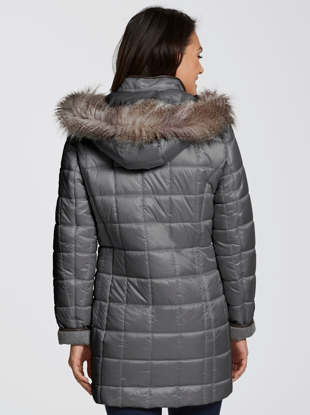 Steppjacke - grau