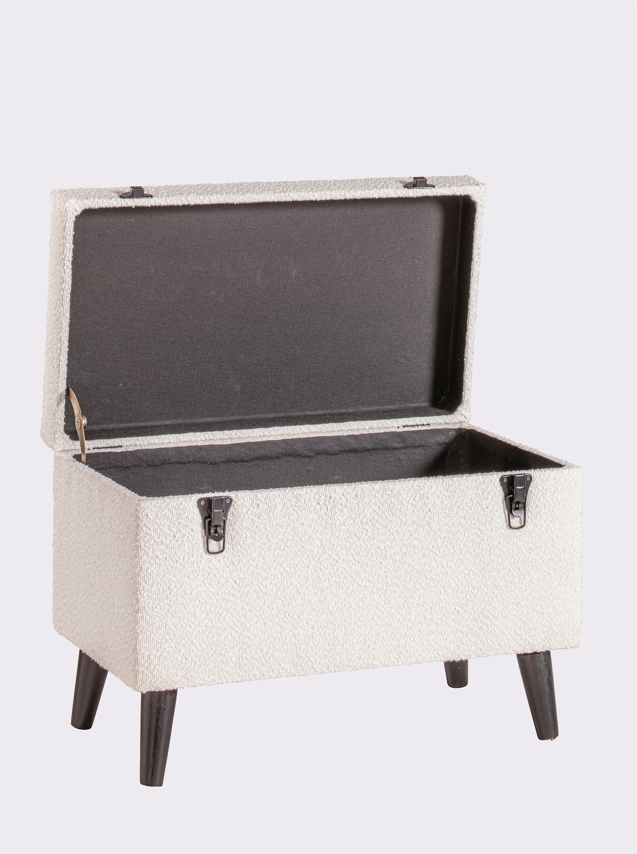 heine home Banc coffre de rangement - écru