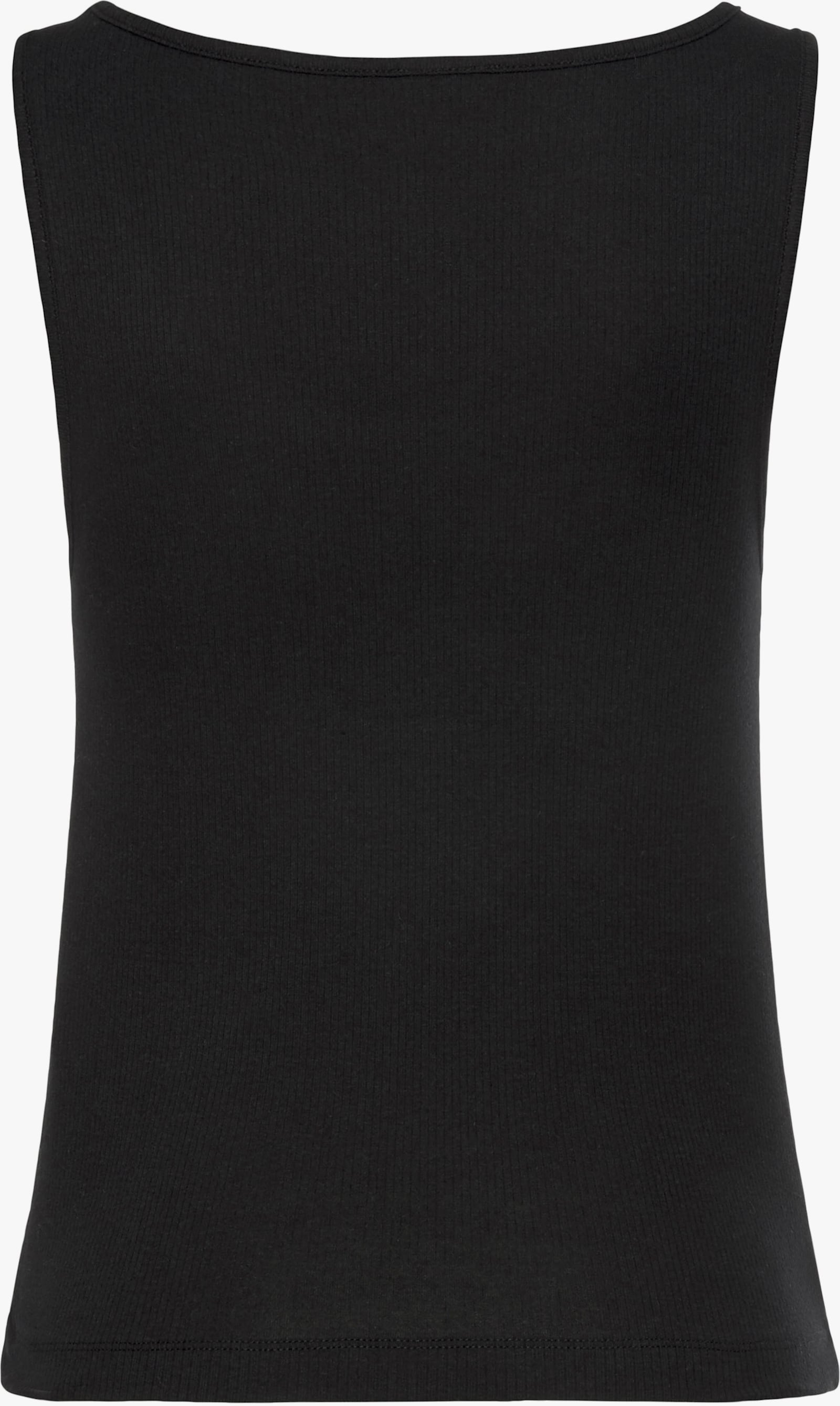 LASCANA Pyjamaoberteil - schwarz