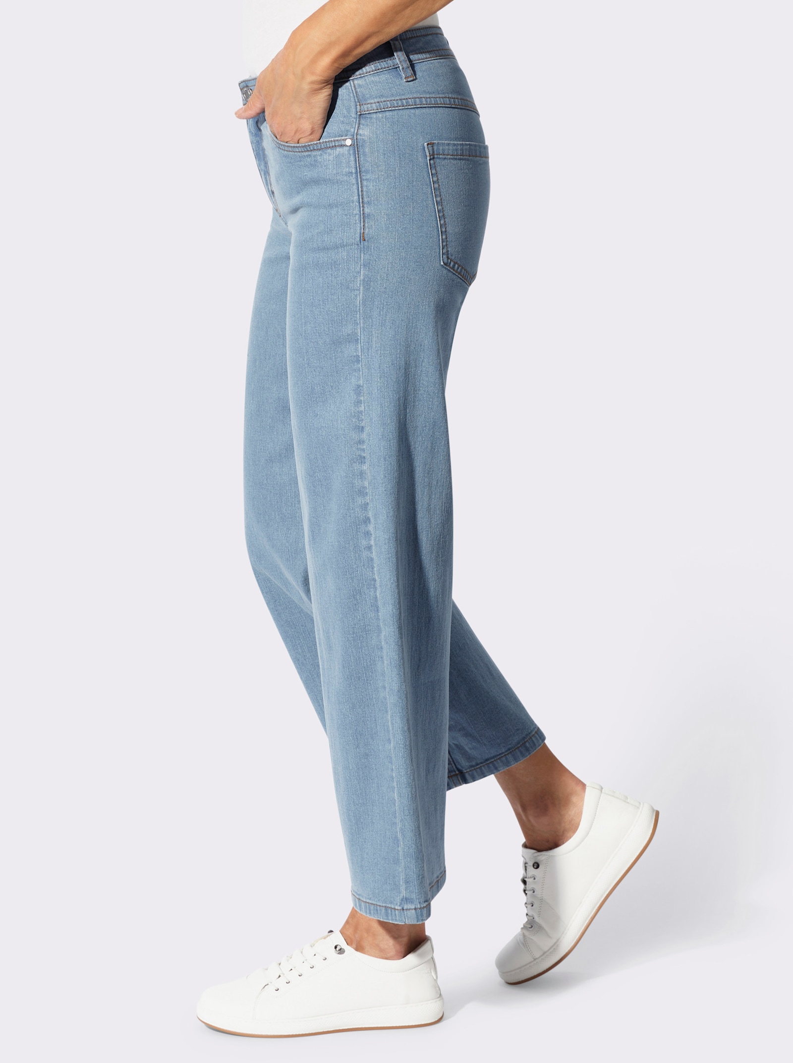 Culotte - blue-bleached