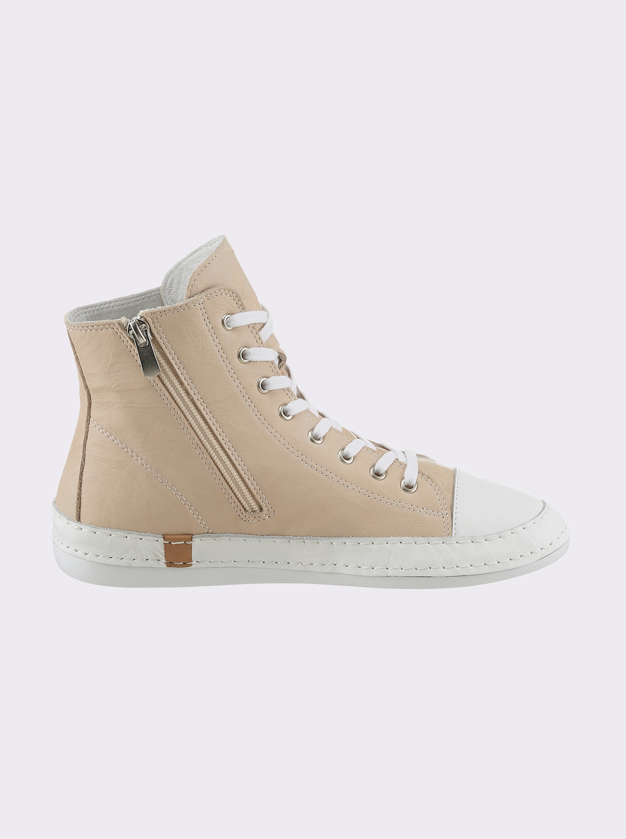 Andrea Conti Sneaker - creme-weiß