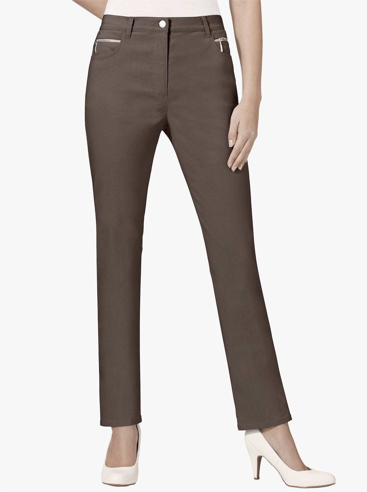 Stehmann Comfort line Pantalon extensible - taupe