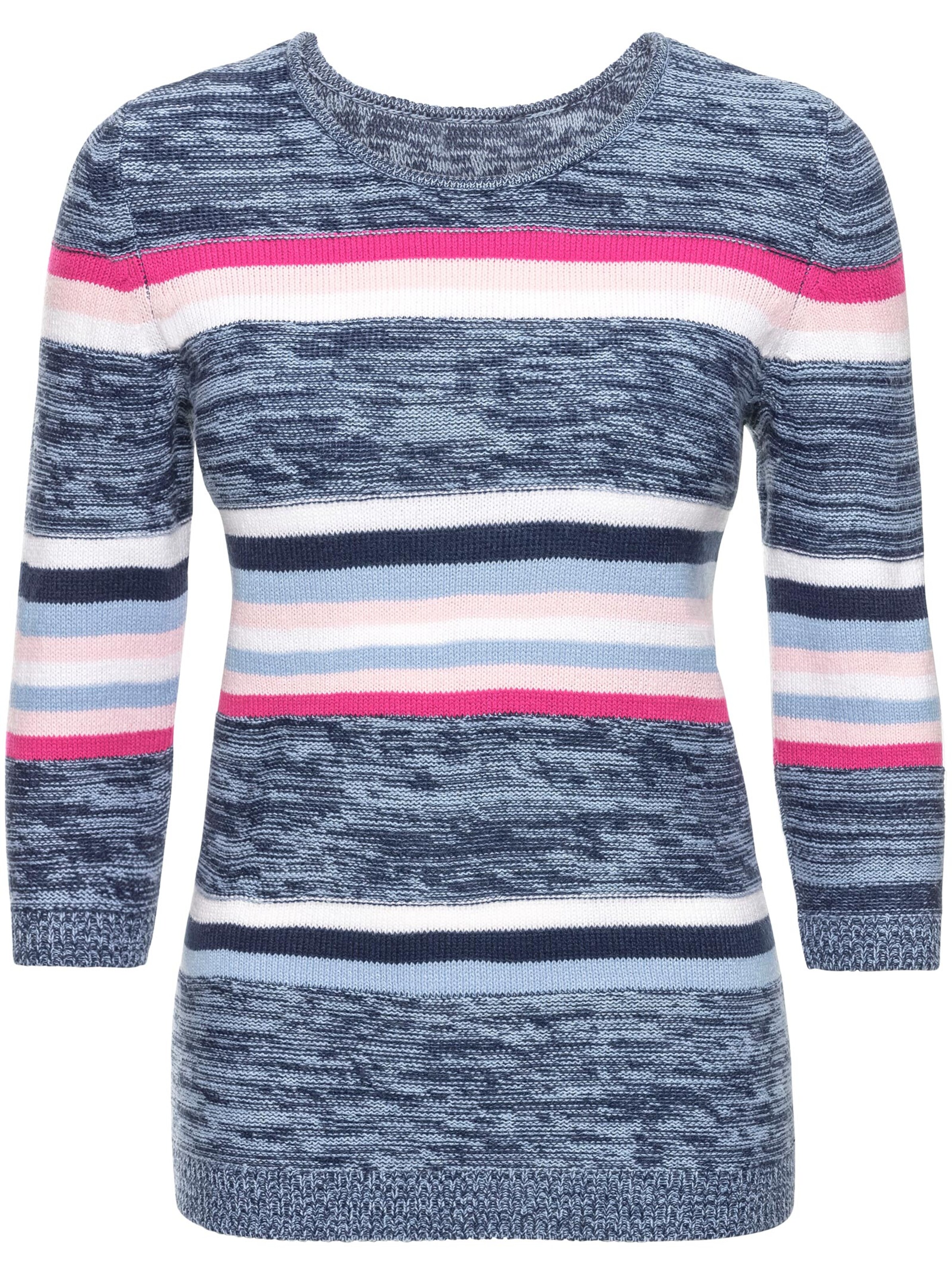 Pullover - bleu-geringelt