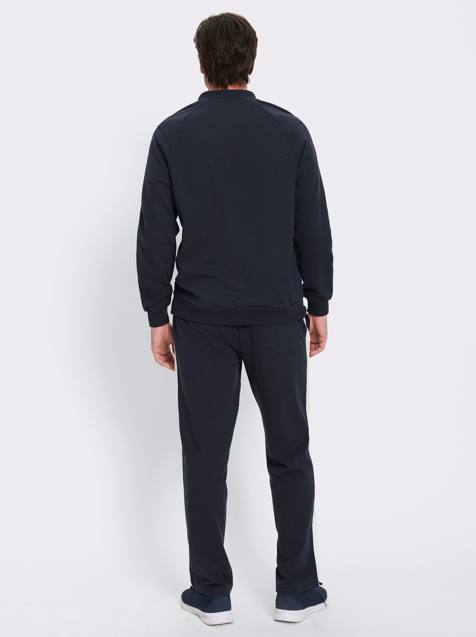 Catamaran Sports Freizeithose mit Kontraststreifen - marine