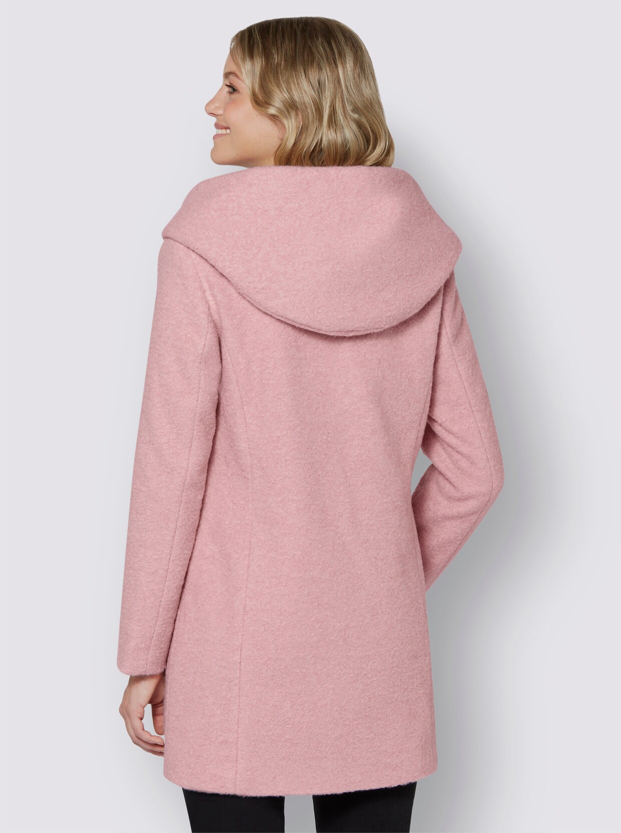 Longjacke - hortensie-meliert