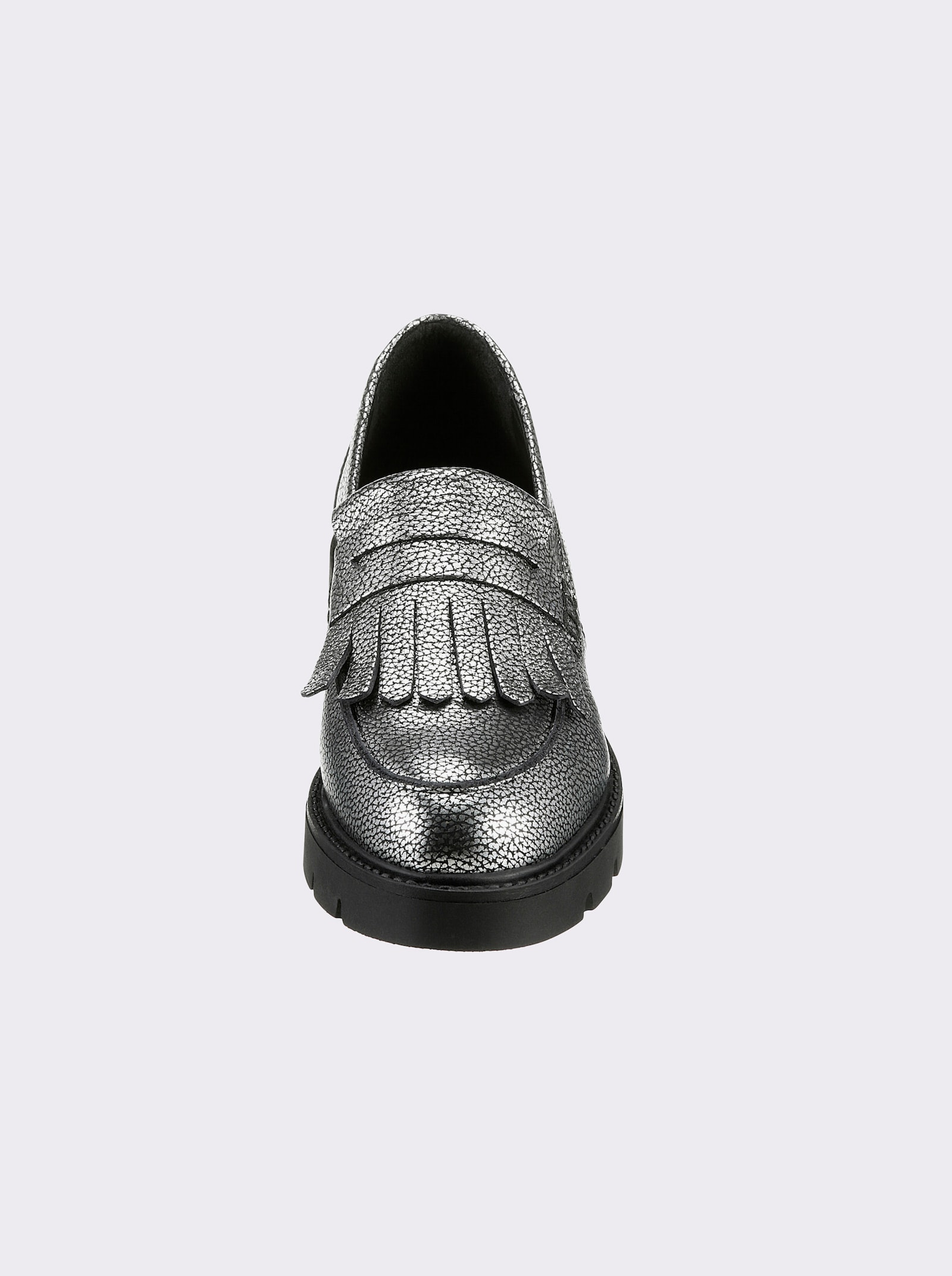 heine Slipper - silbergrau