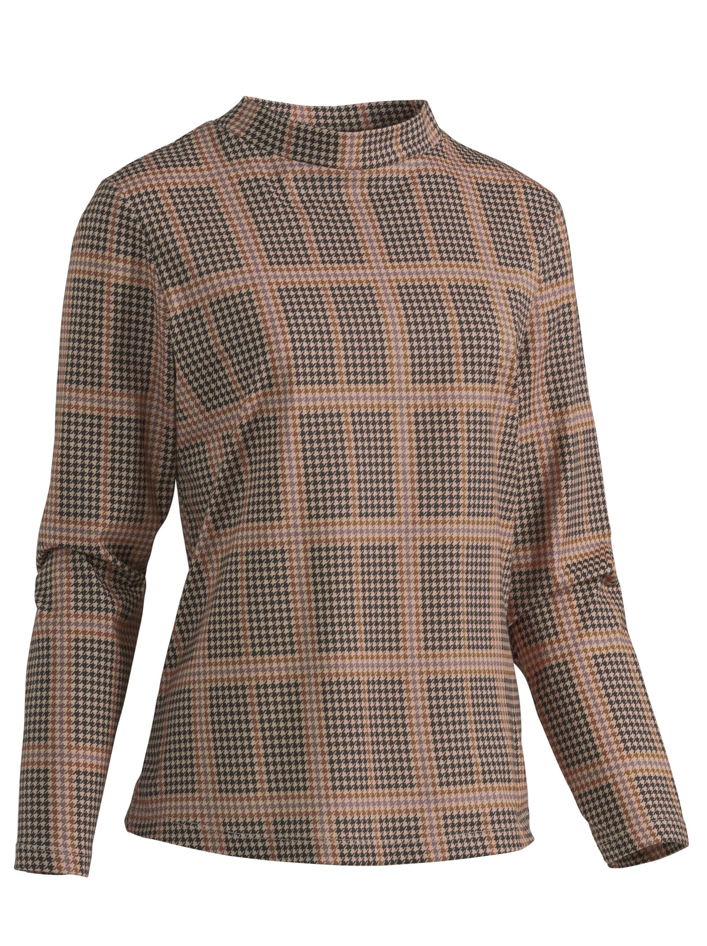 Shirt - camel-kariert