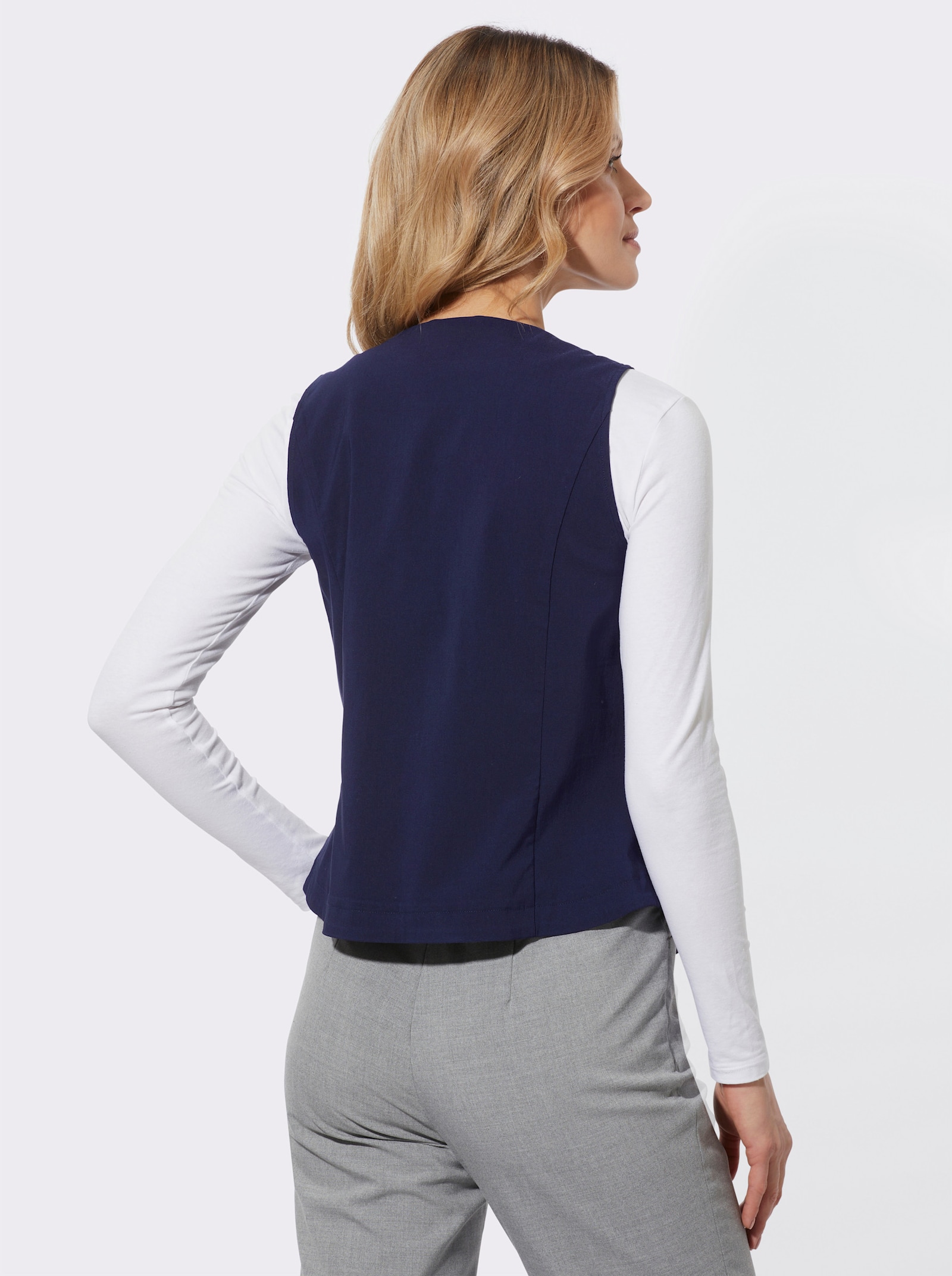 Weste in Bengalin-Qualität - marine