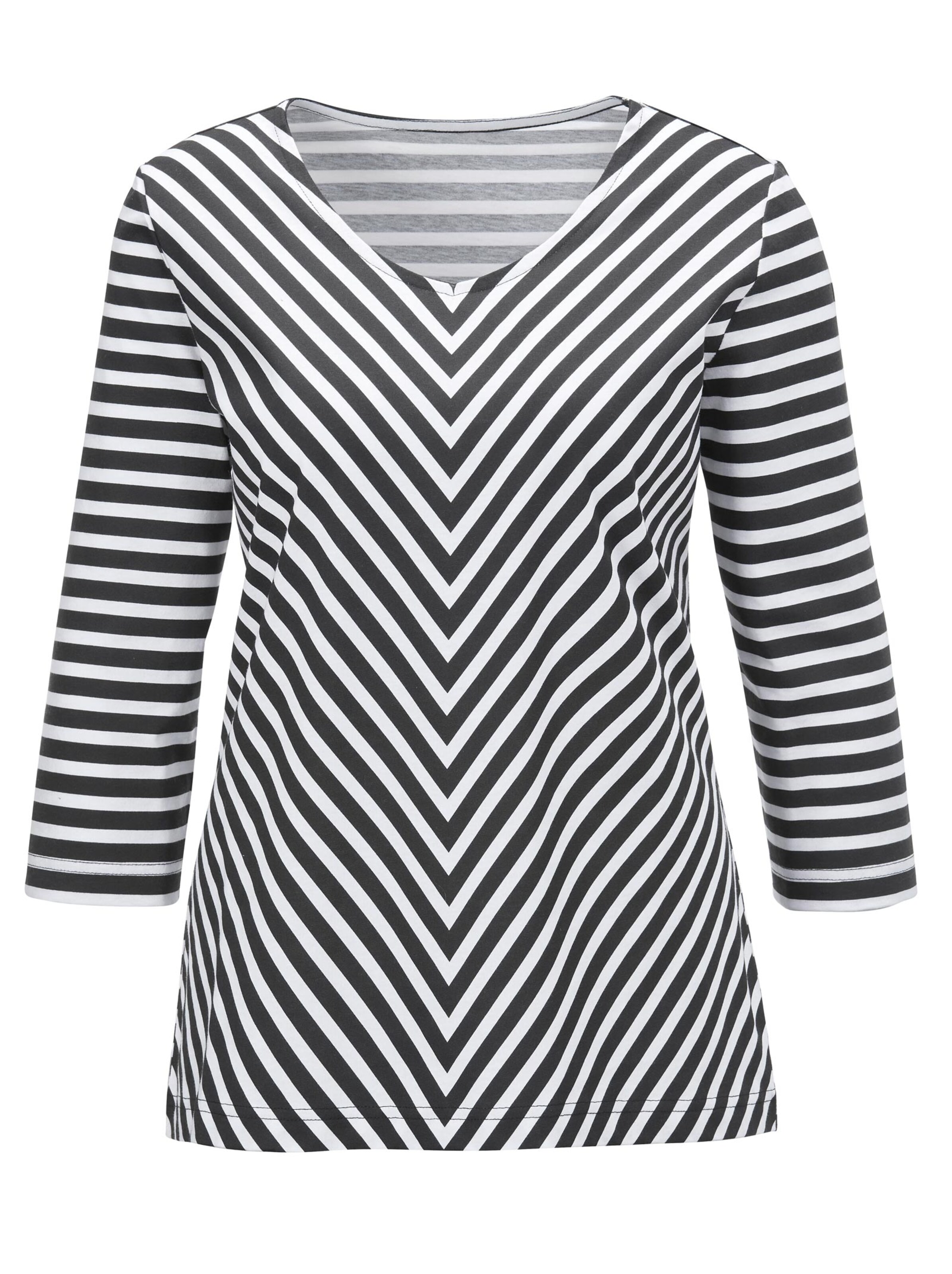 Shirt - schwarz-weiß