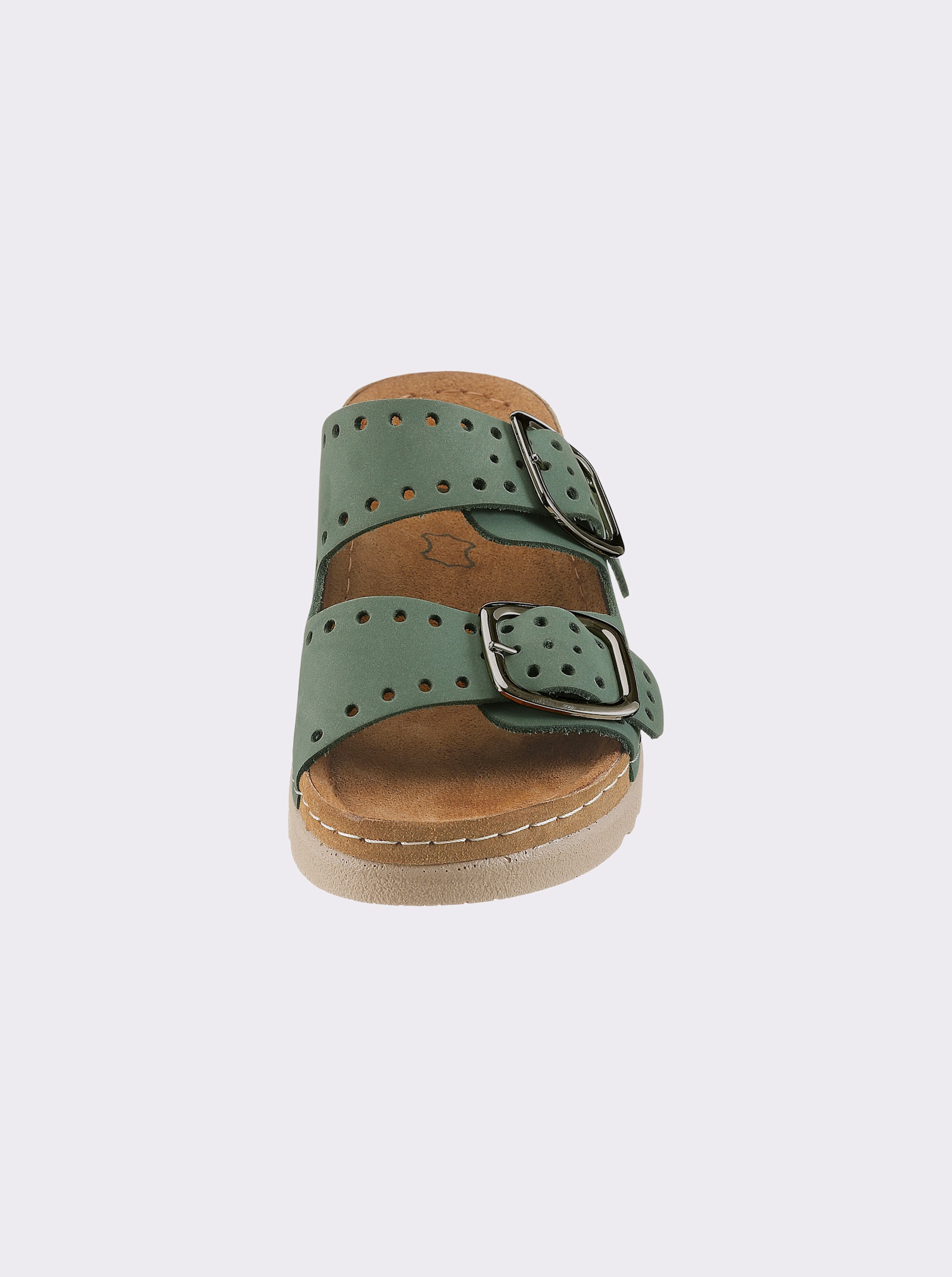 Mubb Pantolette mit Trittdämpfung - eucalyptus