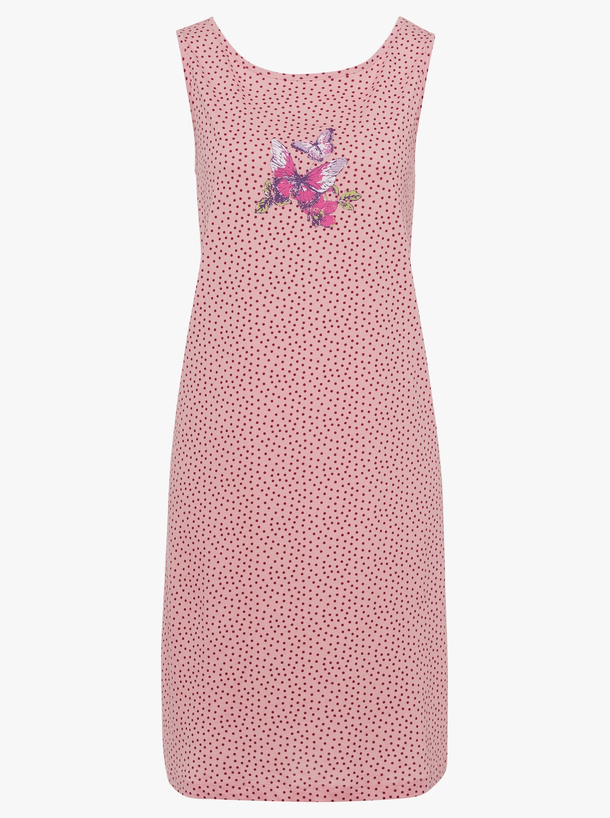 Nočná košeľa - ružová + bledomodrá