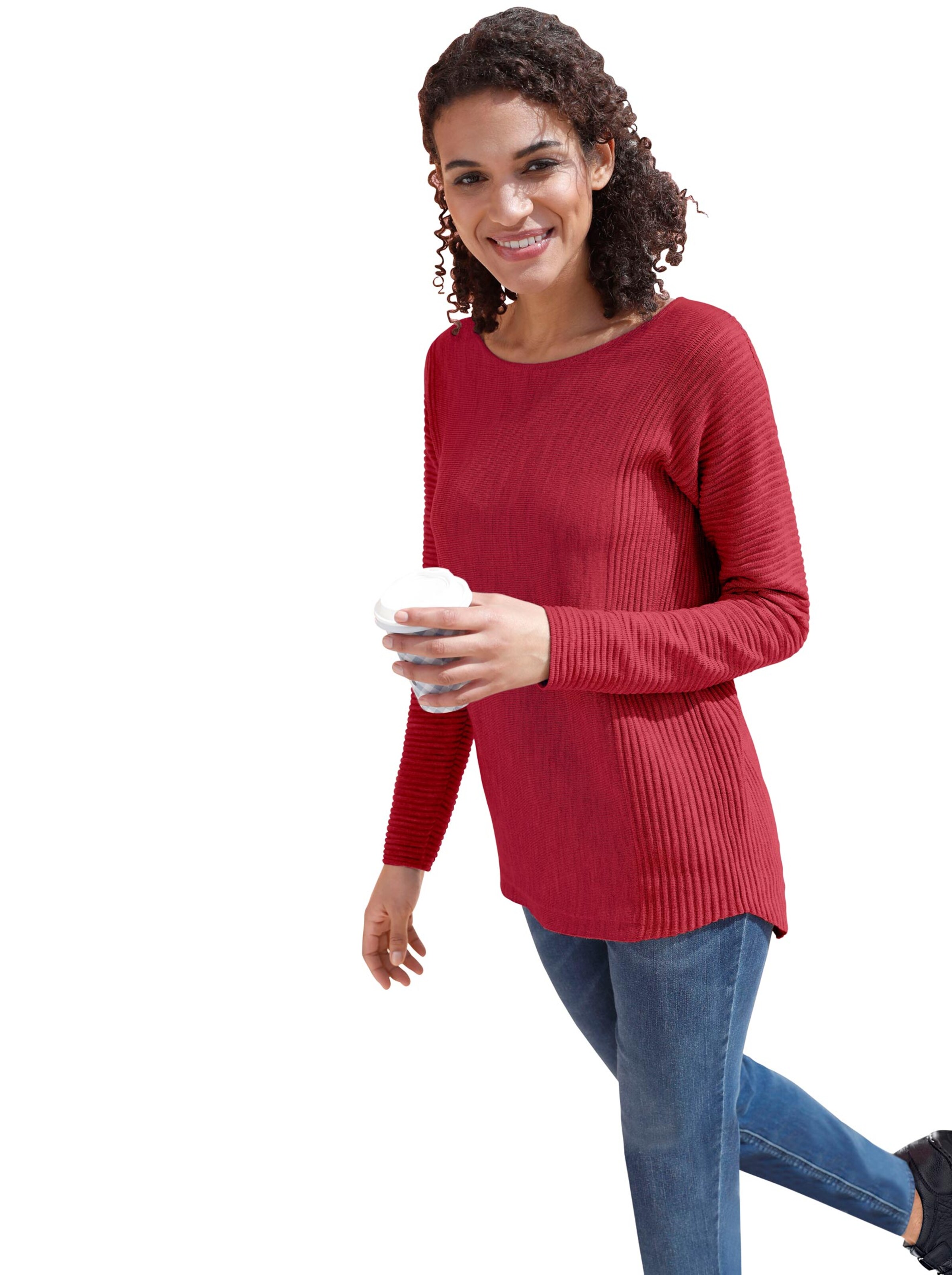 Pullover met ronde hals