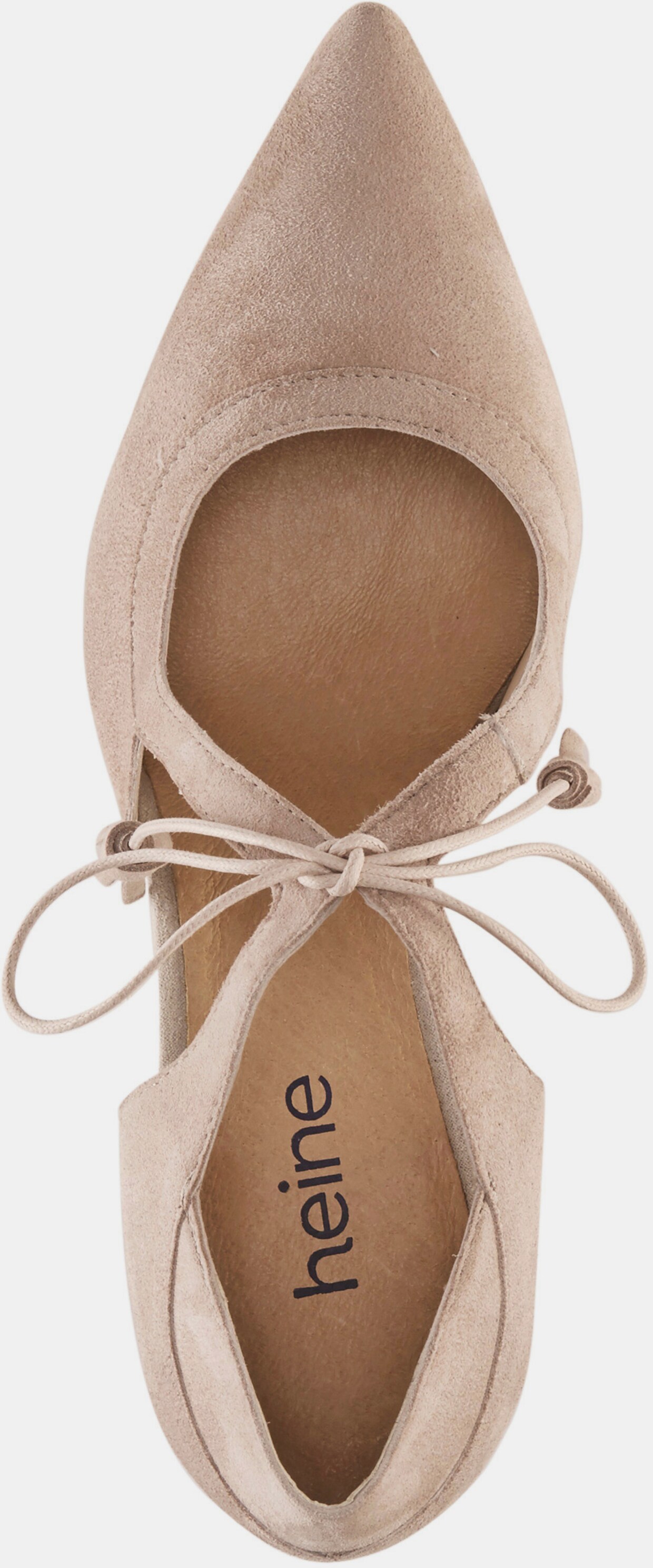 heine Schnürpumps - taupe