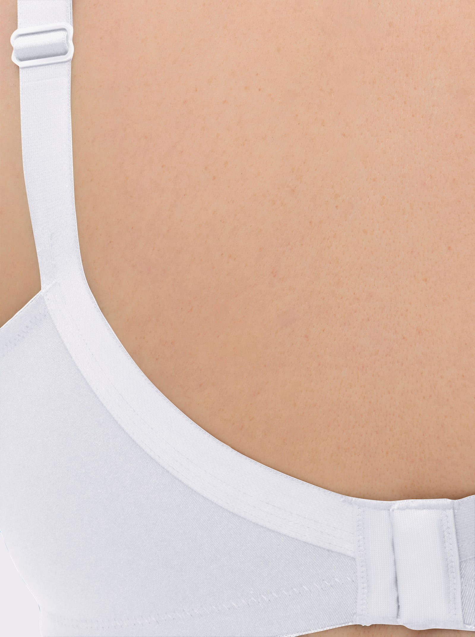 Speidel Komfort-BH ohne Bügel 2-lagigen Cups - weiß