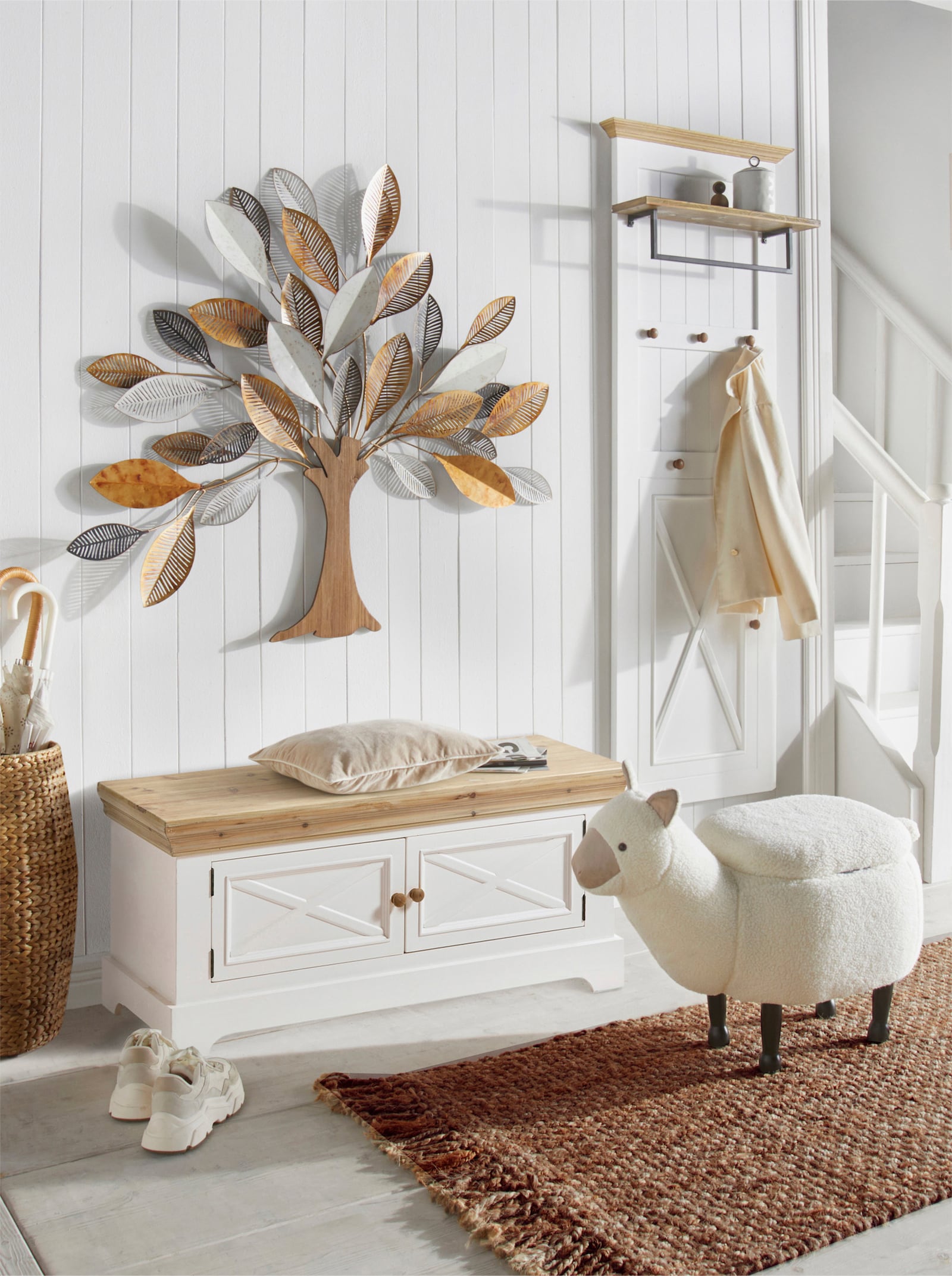 heine home Wanddecoratie - bruin/terra