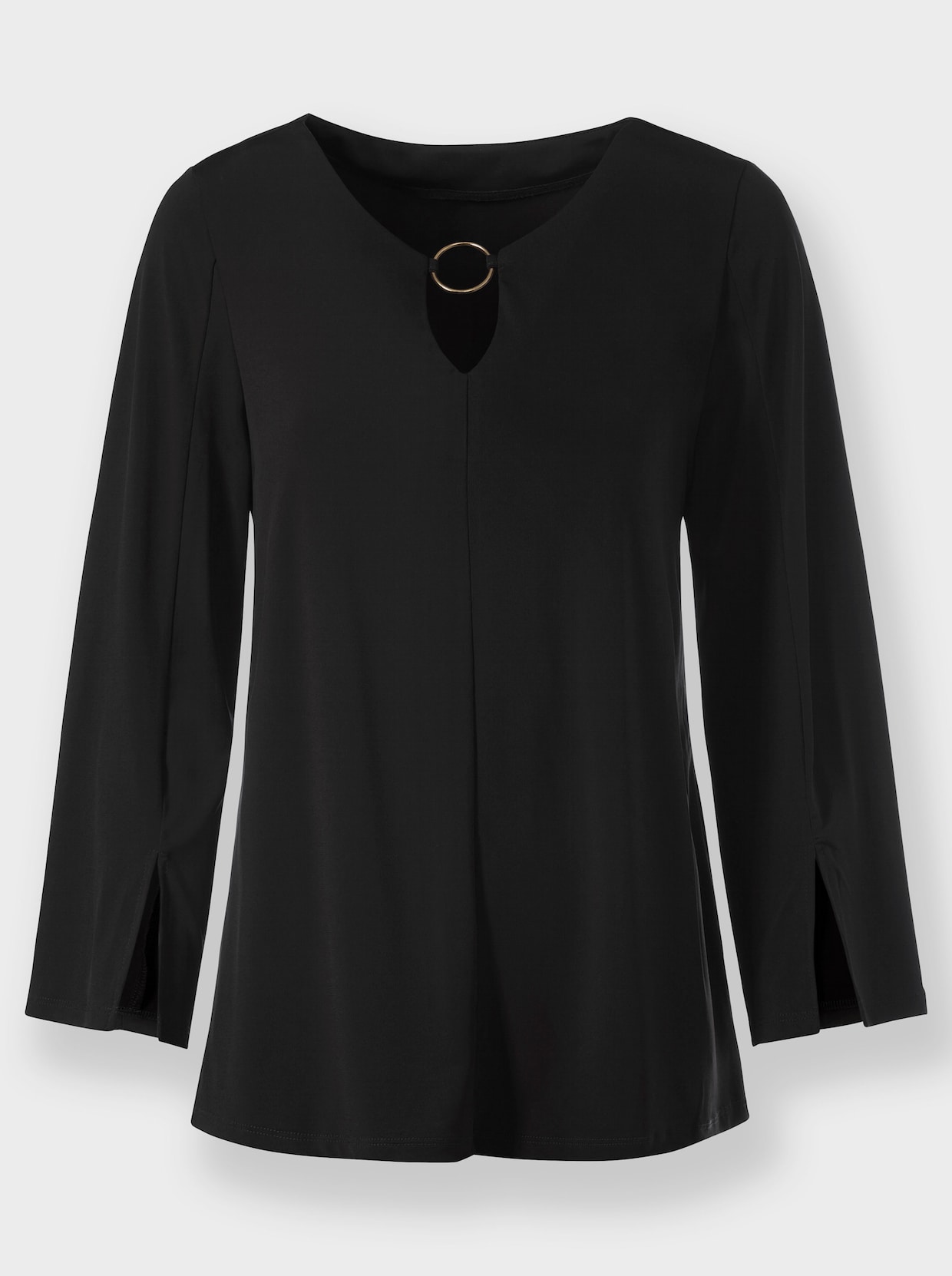 heine T-shirt à manches 3/4 - noir