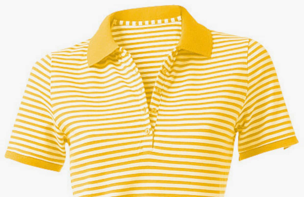 heine Poloshirt - geel
