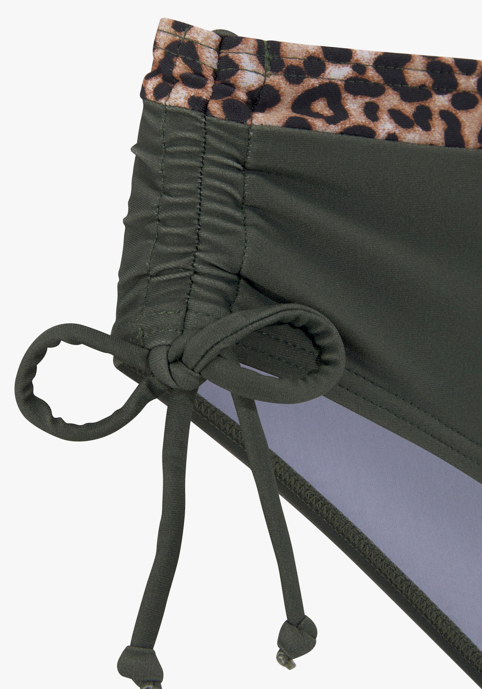 LASCANA Bikini-Hose - oliv-leo