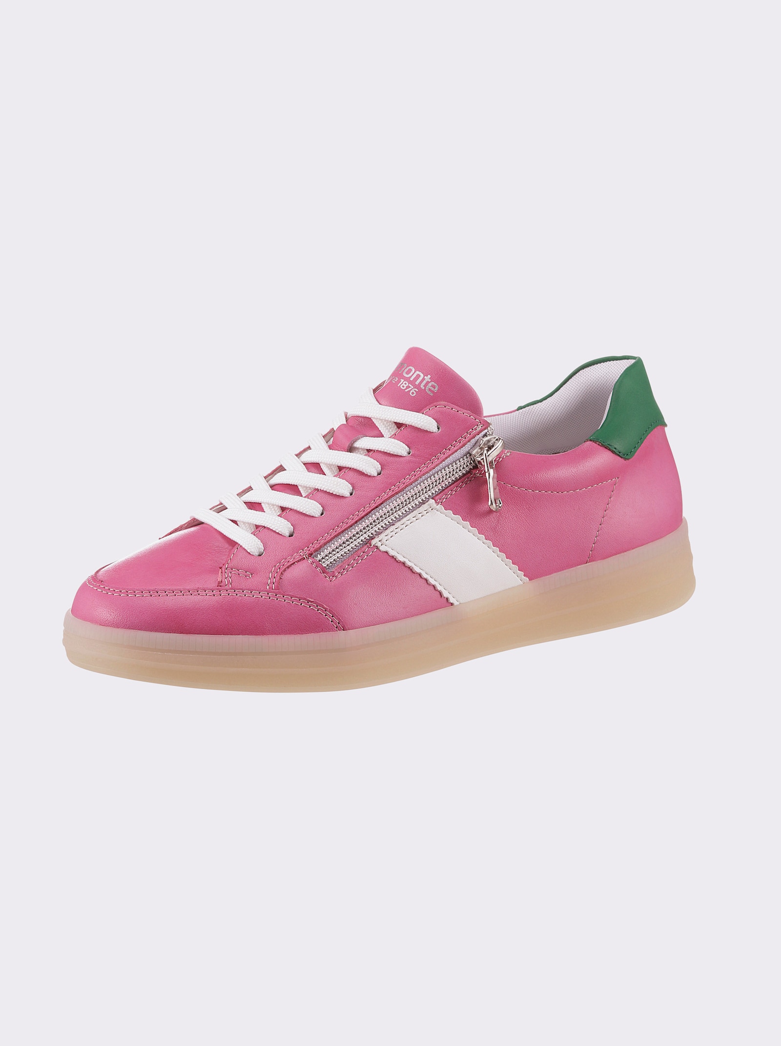 Remonte Sneaker mit wechselbarem Fussbett - pink