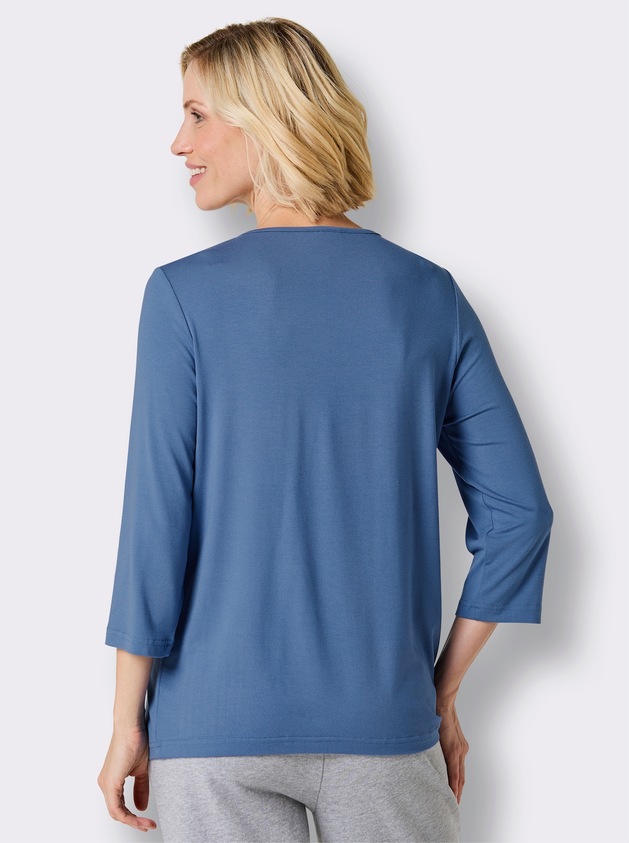Catamaran Sports 2-in-1-Shirt - jeansblau