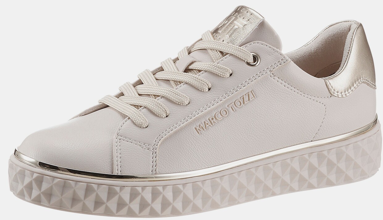 Marco Tozzi Plateausneaker - creme