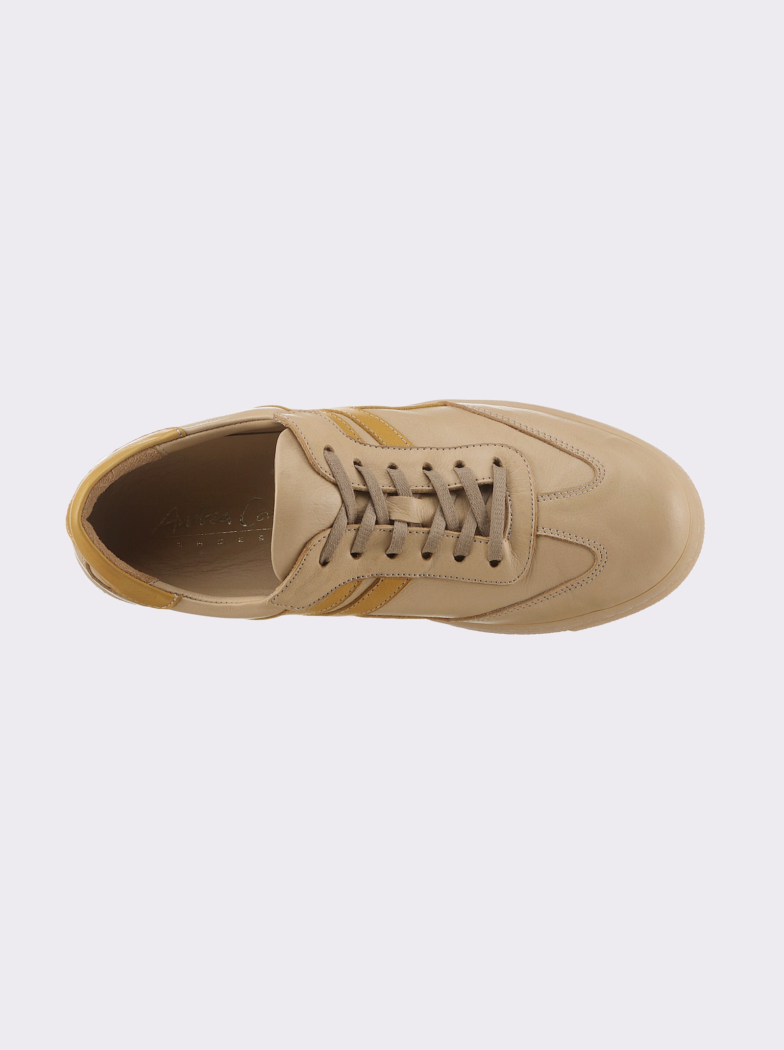 Andrea Conti Sneaker - camel-gelb