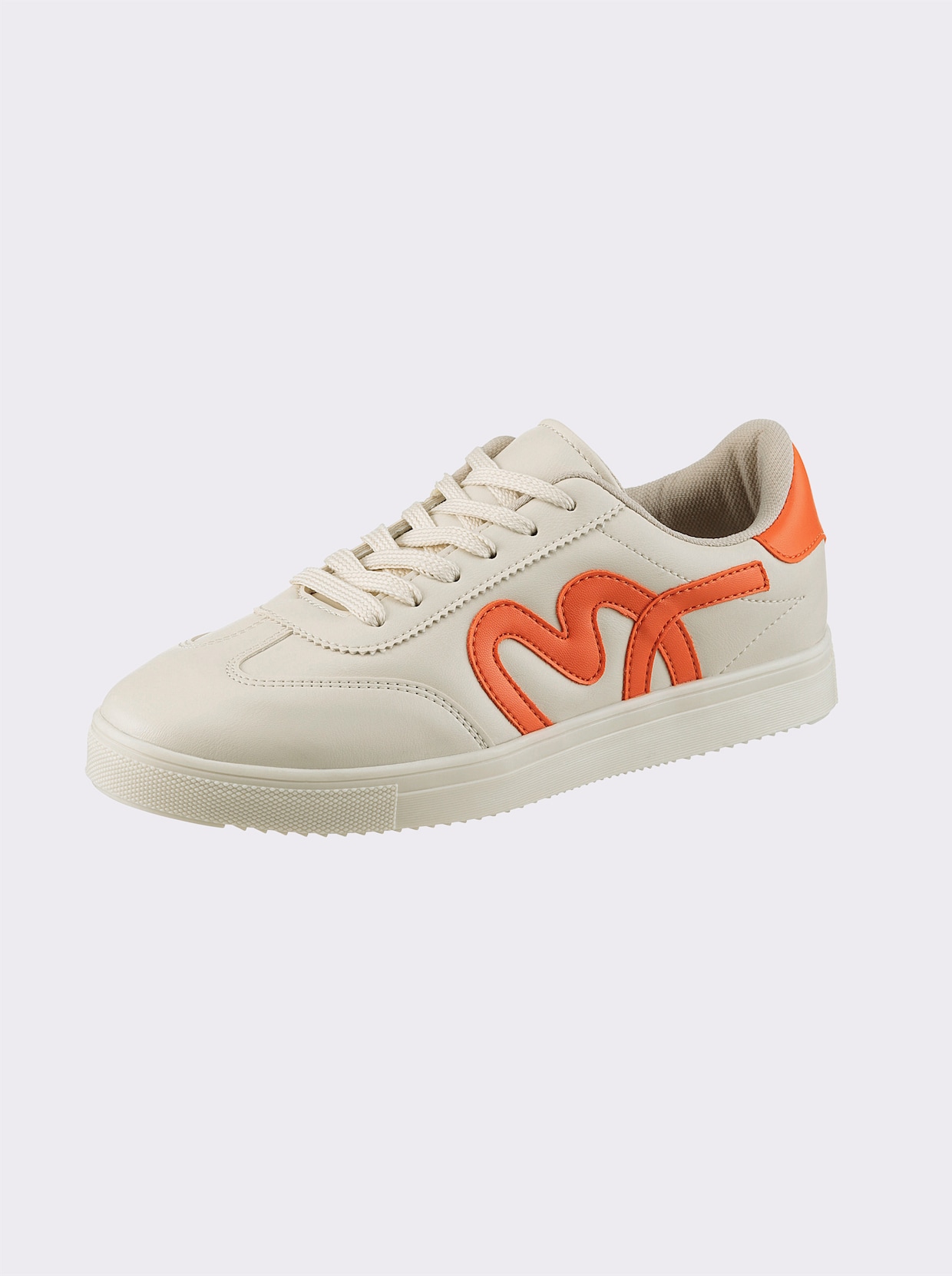 heine Sneaker - beige/oranje