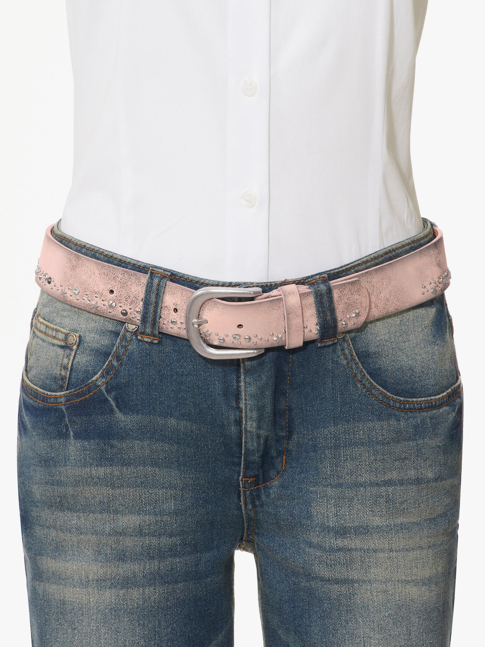 heine Gürtel - rosé-silberfarben