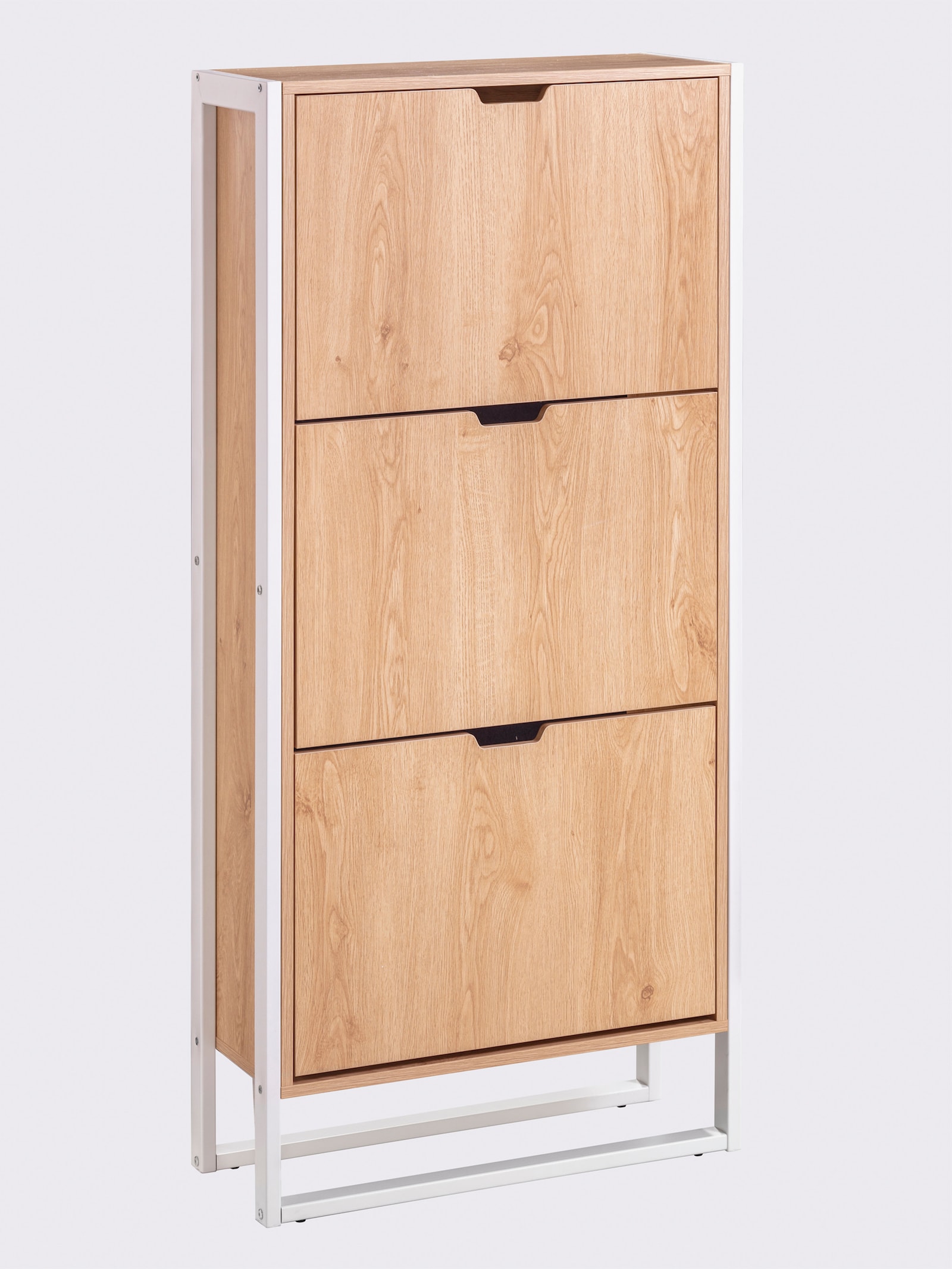 heine home Schuhschrank - natur-weiß