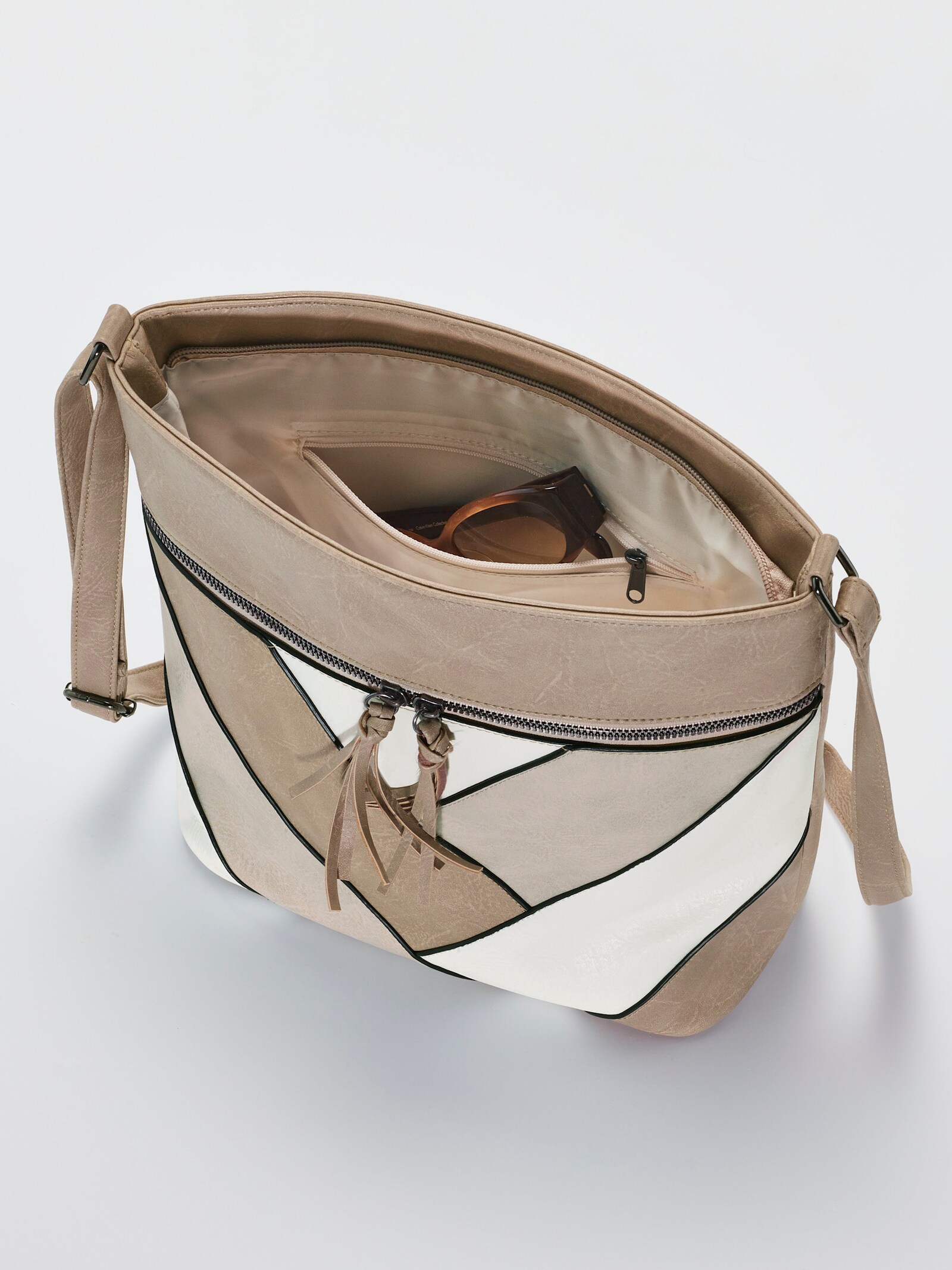 Handtasche - beige
