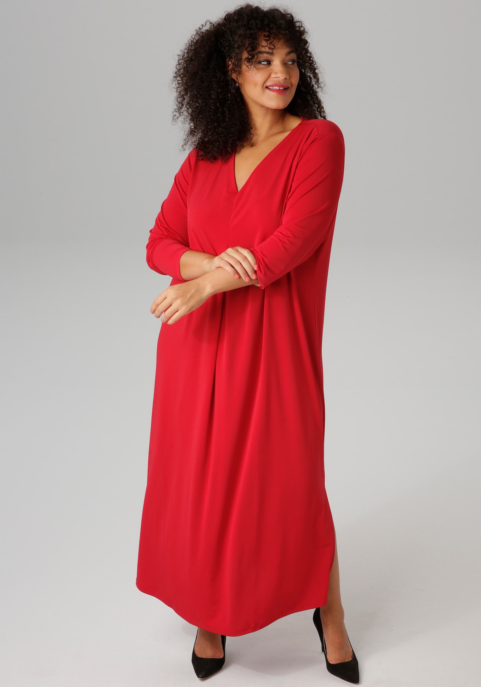 Aniston PLUS Maxikleid - rot