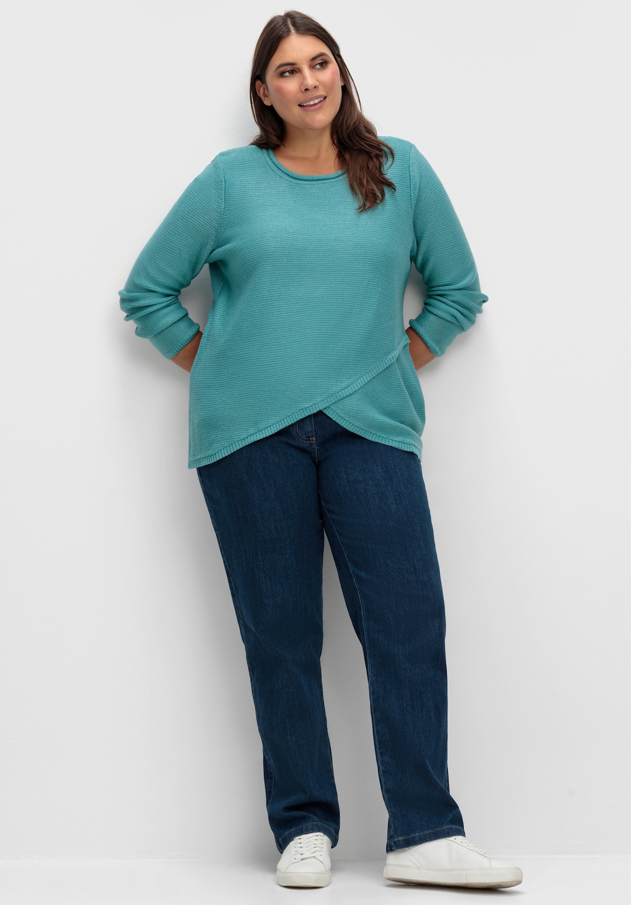 5-Pocket-Jeans mit Stretch-Anteil - blue-stone-washed