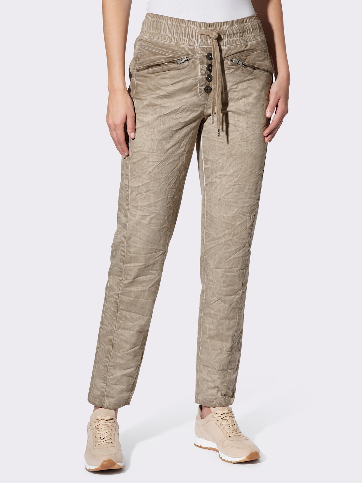 heine Comfortbroek - beige