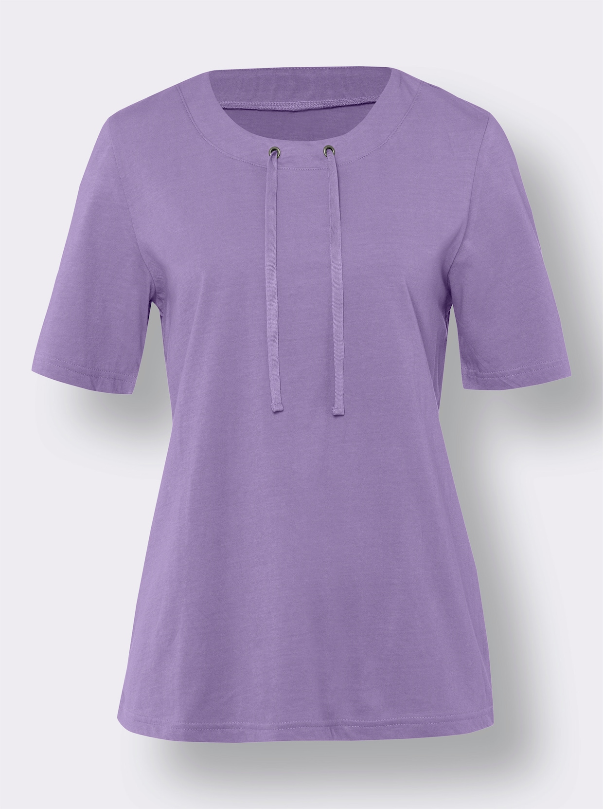 Shirt met korte mouwen - lavendel