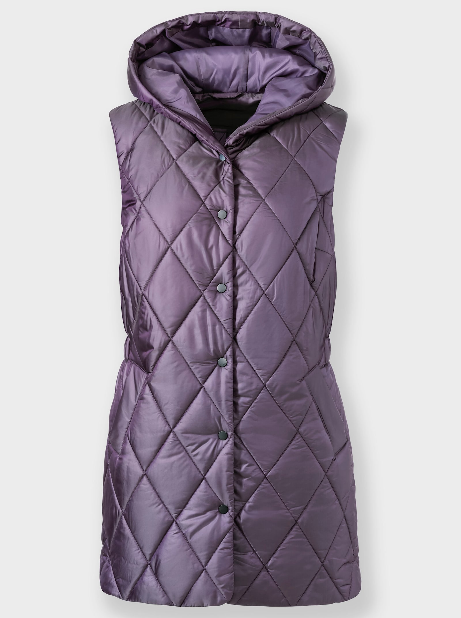 Steppweste in Longform - feige