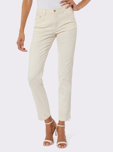 7/8-Jeans - champagner