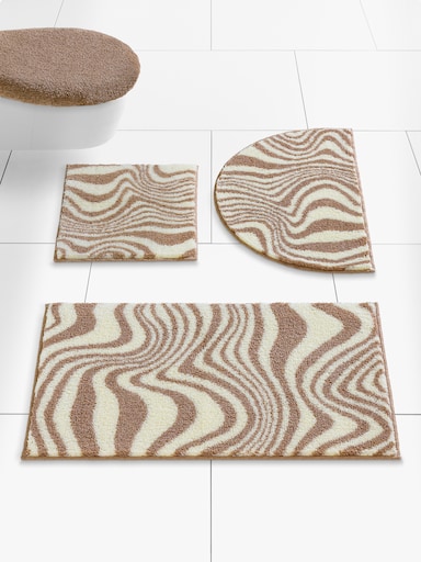 Grund Badematte - taupe-ecru