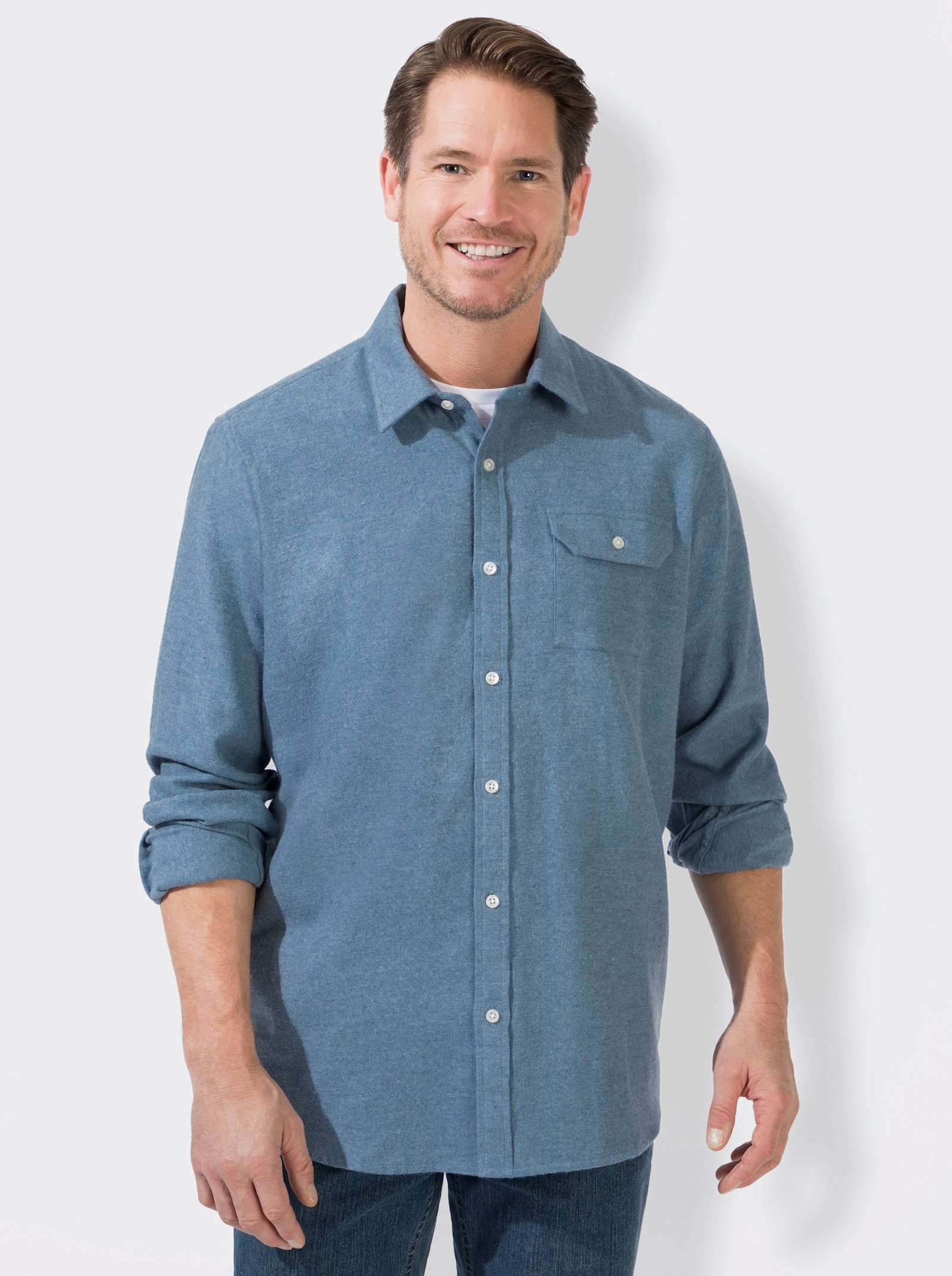 Catamaran Långärmad skjorta - blå