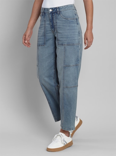 heine Jeans in Barrel-Form - blue-bleached