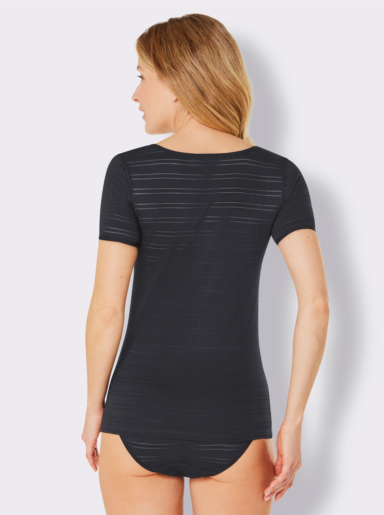 wäschepur shirt - zwart