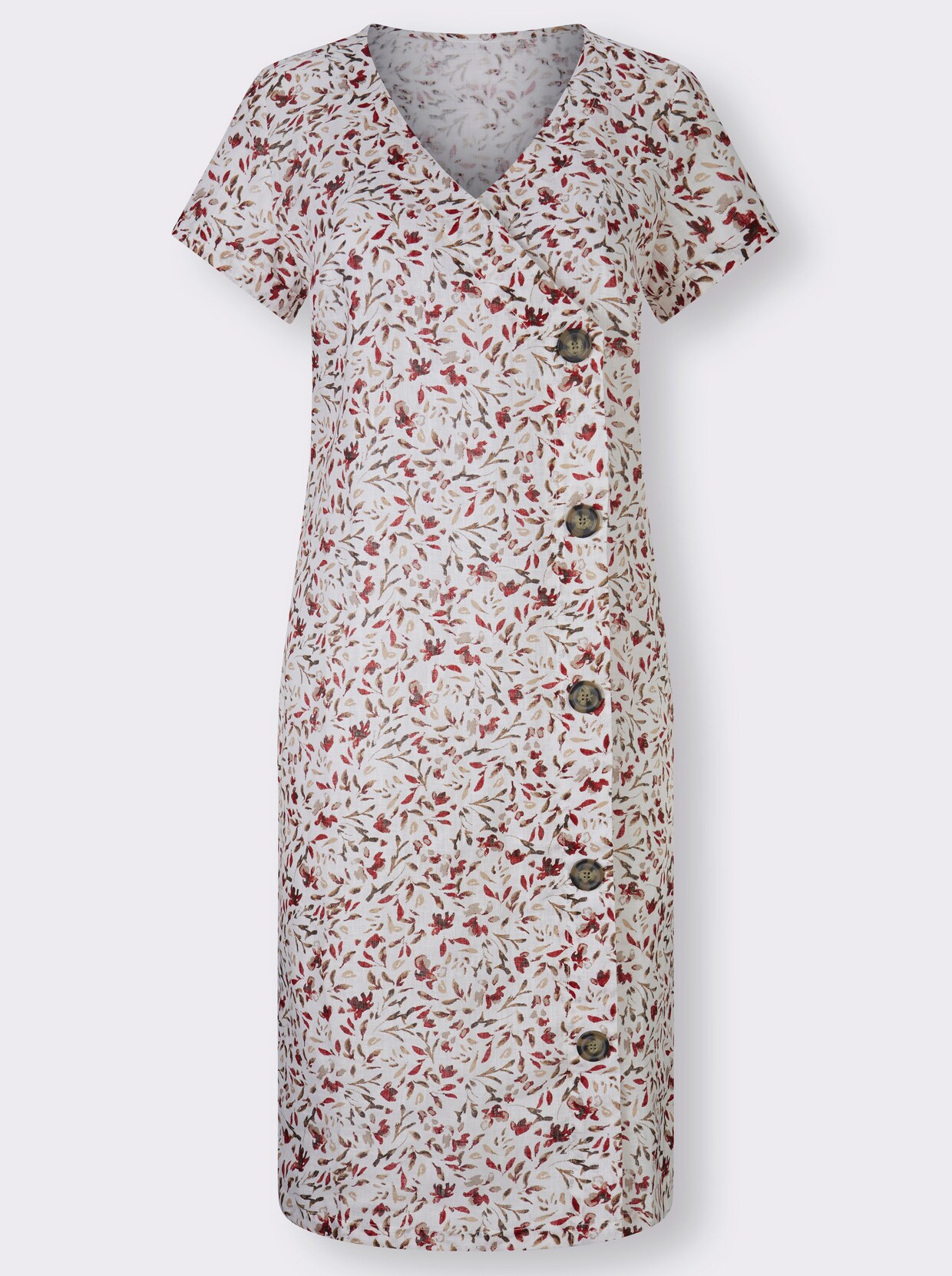 Zomerjurk - naturel geprint