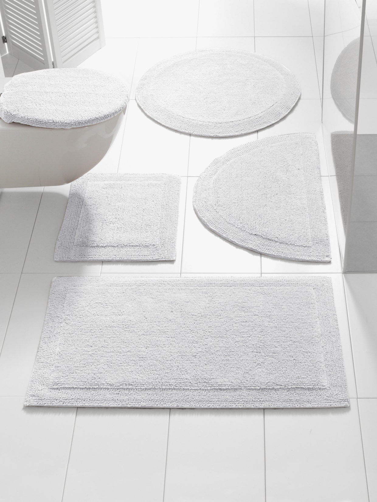 heine home Tapis de bain - blanc