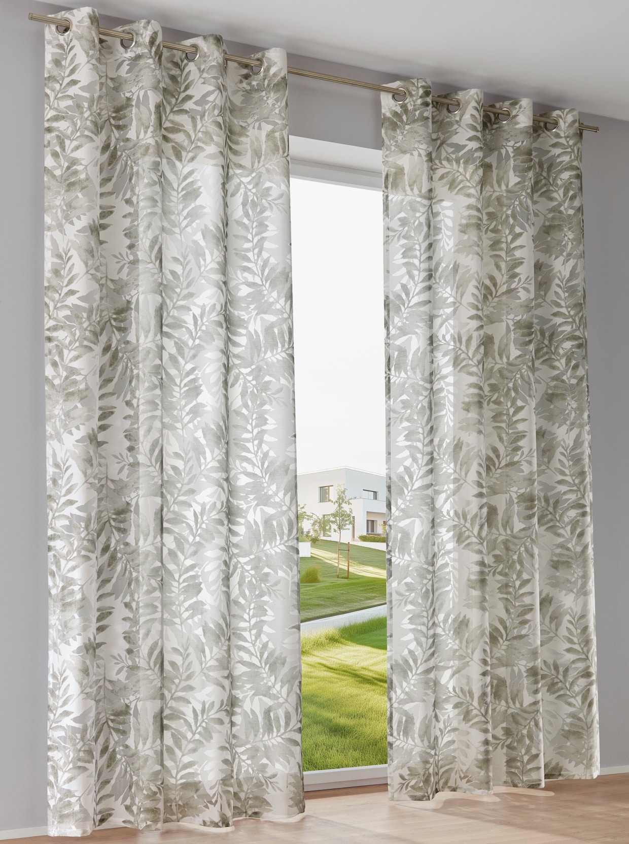 heine home Dekostore - weiss-grau