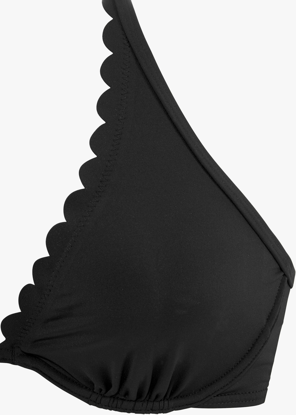 LASCANA Bügel-Bikini-Top - schwarz