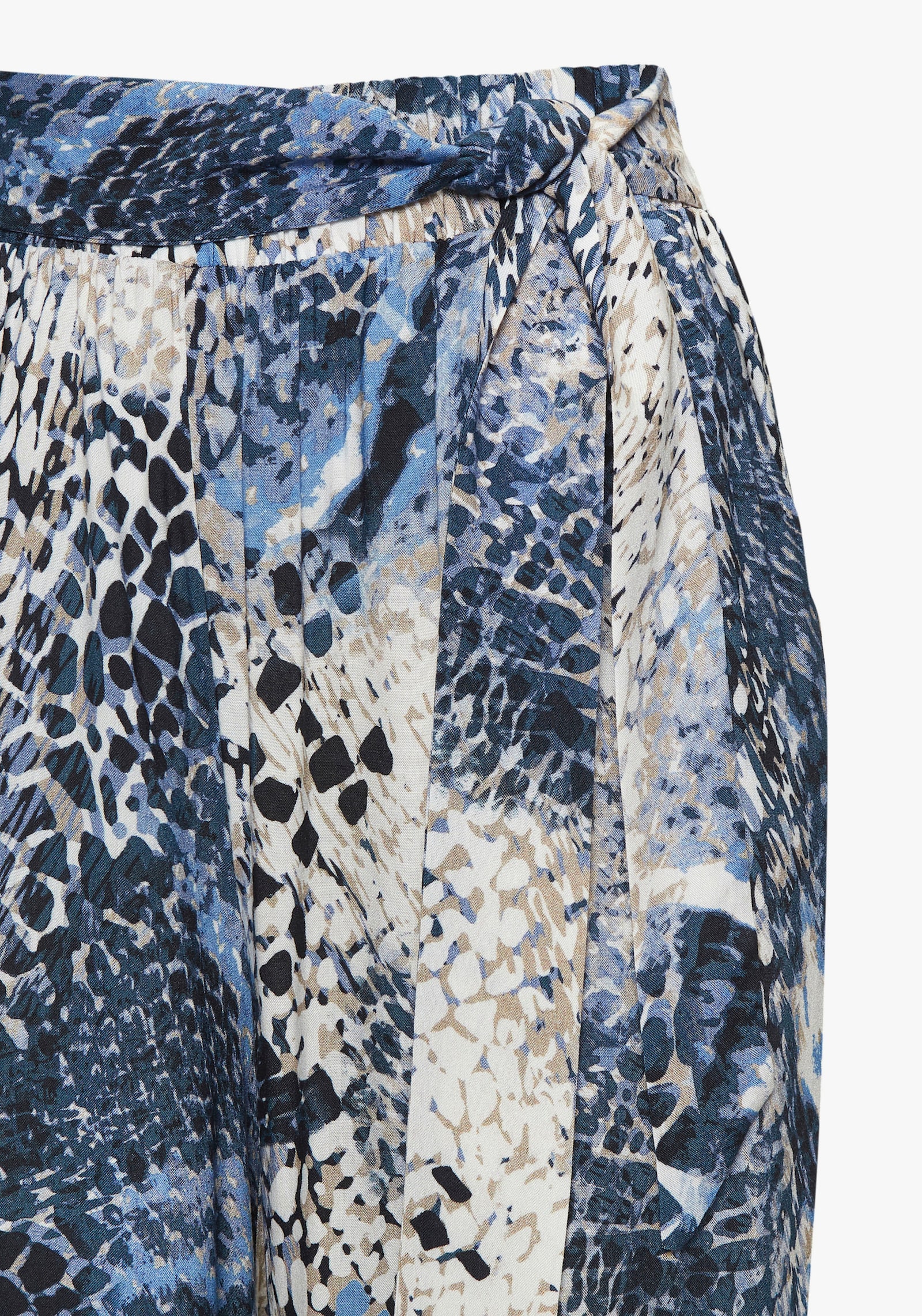 LASCANA Palazzohose - blau bedruckt