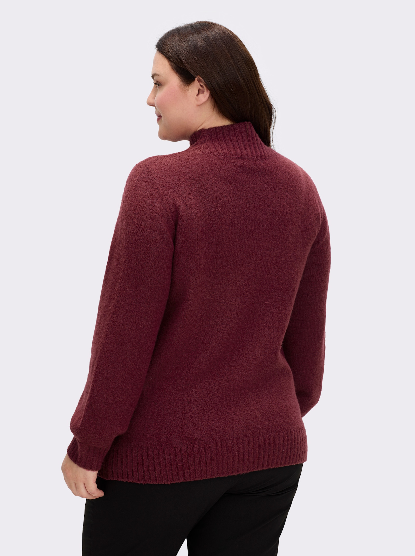 sheego by Joe Browns Pullover - bordeaux